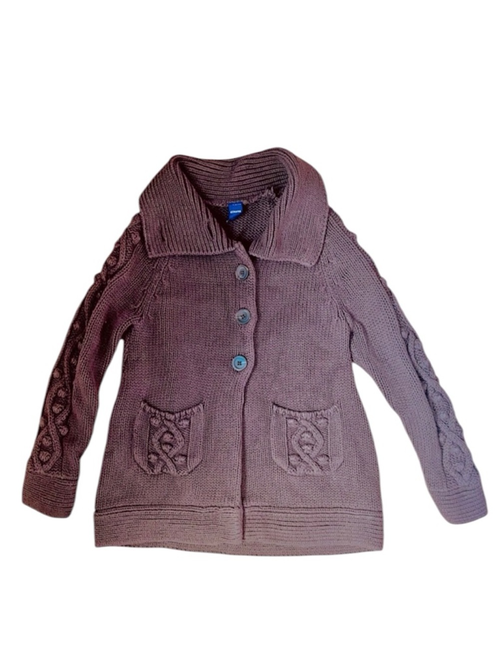 OLD NAVY girls chunky long cardigan